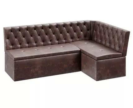 Кухонный уголок Квадро Классик (82, 118, Односпальные, Со спальным местом, Коричневый, 191)