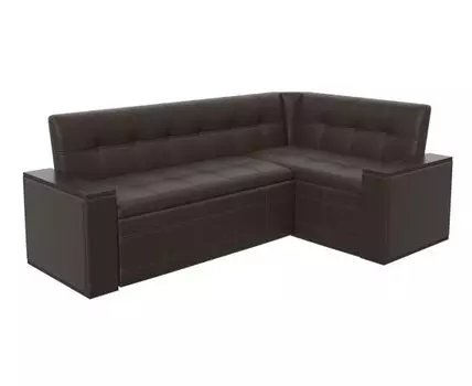 Кухонный уголок Квазар 4 (82, 135, Односпальные, Со спальным местом, Коричневый, 208)