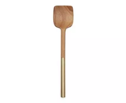 Квадратная кухонная лопатка Sataya из 100% древесины акации FSC