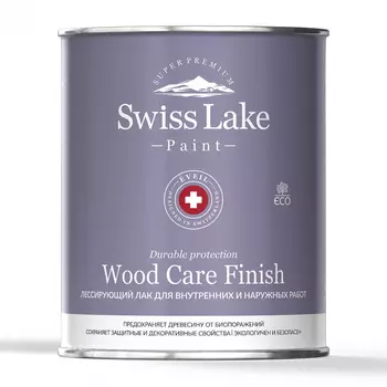 Лак Wood Care Finish лессирующий для внутренних и наружных работ (3 л)