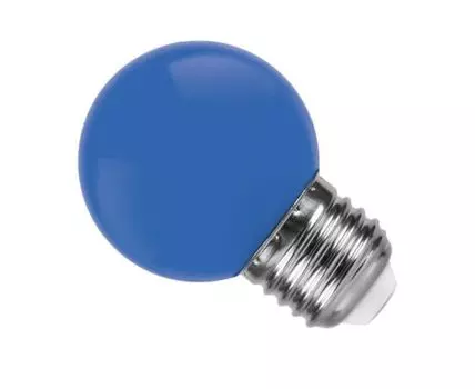 Лампа 45 мм для Ретро Гирлянды, Цоколь E27, Синяя