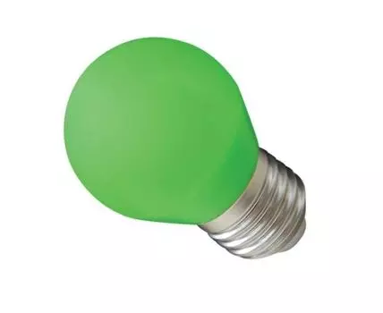 Лампа 45 мм для Ретро Гирлянды, Цоколь E27, Зеленая