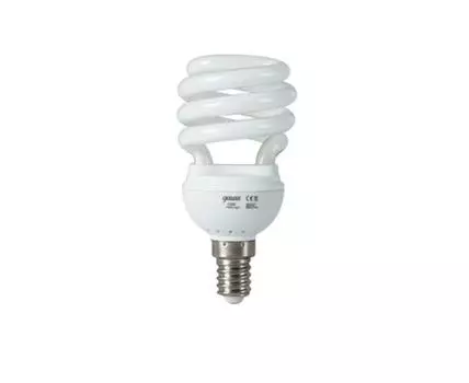 Лампа энергосберегающая E14 15W (теплый свет)