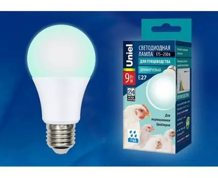 Лампа для птицеводства Uniel E27 9Вт K UL-00003190