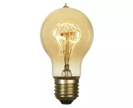 Лампа Е27 60W (золотистая)