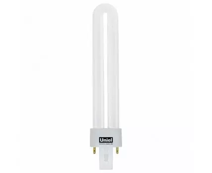Лампа компактная люминесцентная Uniel G23 9Вт 4000K 06001