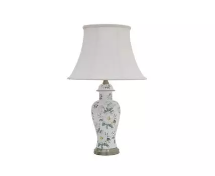 Лампа настольная (бордовый)