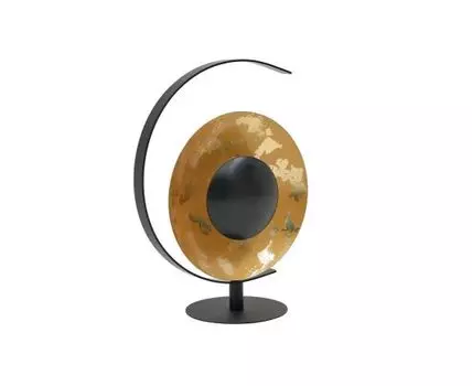 Лампа настольная (черный, золотистый, 35)