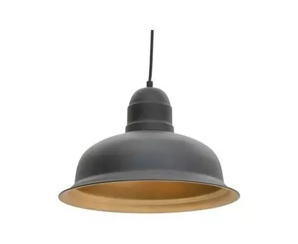 Лампа потолочная (золотистый, черный)