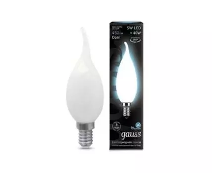 Лампа светодиодная Е14 5W (холодный свет) 5W