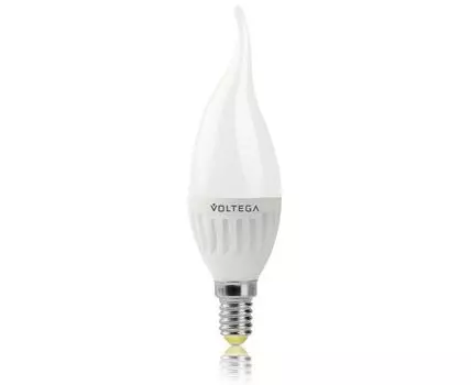 Лампа светодиодная Е14 6,5W (теплый свет)