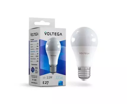 Лампа светодиодная E27 10,5W (холодный свет)