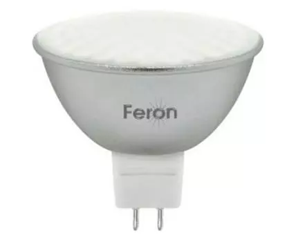 Лампа светодиодная Feron LB-26 GU5.3 7Вт 6400K 25237