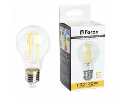Лампа светодиодная Feron LB-620 E27 20Вт 2700K 38245