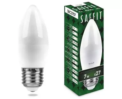 Лампа светодиодная Feron Saffit SBC3707 E27 7Вт 4000K 55033