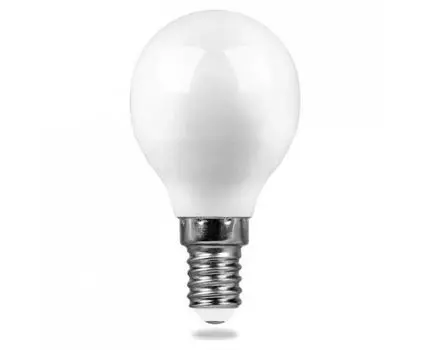 Лампа светодиодная Feron SBG4507 E14 7Вт 4000K 55035