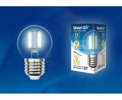 Лампа светодиодная Uniel Air E27 7.5Вт 4000K UL-00003255