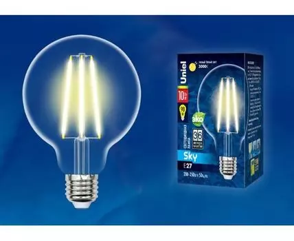 Лампа светодиодная Uniel E27 10Вт 3000K UL-00004862