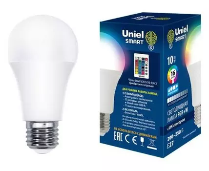 Лампа светодиодная Uniel E27 10Вт 4000K UL-00006530