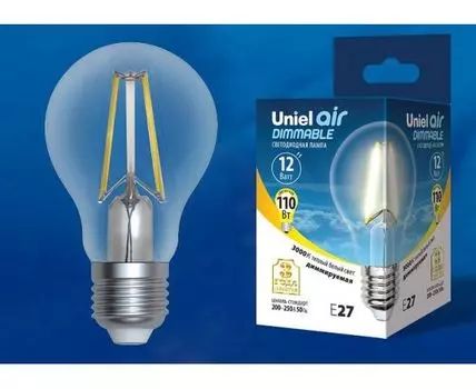 Лампа светодиодная Uniel E27 12Вт 3000K UL-00005183