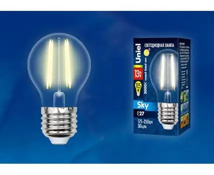 Лампа светодиодная Uniel E27 13Вт 3000K UL-00005907