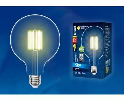 Лампа светодиодная Uniel E27 15Вт 3000K UL-00004860