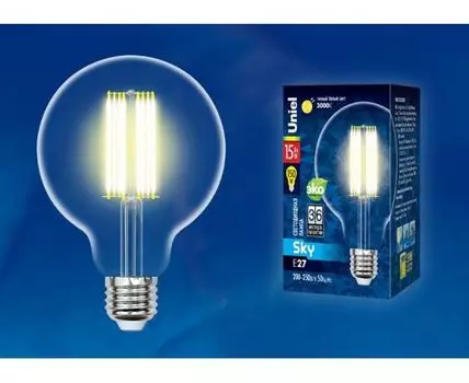 Лампа светодиодная Uniel E27 15Вт 3000K UL-00004864