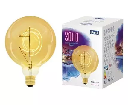 Лампа светодиодная Uniel E27 5Вт 2250K UL-00007625