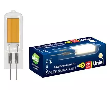 Лампа светодиодная Uniel G4 6Вт 3000K UL-00005065