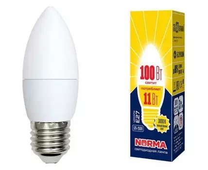 Лампа светодиодная Volpe E27 11Вт 3000K UL-00003815