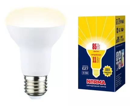 Лампа светодиодная Volpe E27 11Вт 3000K UL-00005774