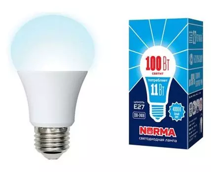 Лампа светодиодная Volpe E27 11Вт 4000K UL-00003786