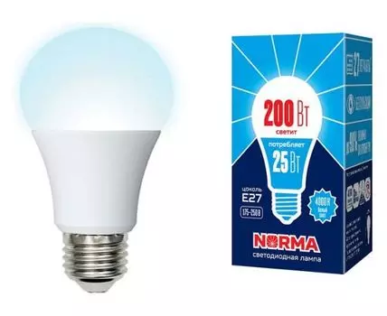 Лампа светодиодная Volpe E27 25Вт 4000K UL-00004470