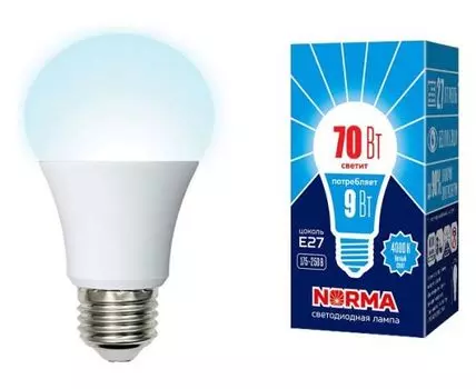 Лампа светодиодная Volpe E27 9Вт 4000K UL-00005623