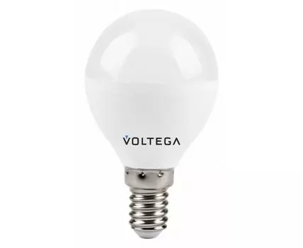 Лампа светодиодная Voltega Globe 10W E14 10Вт 4000K VG2-G45E14cold10W
