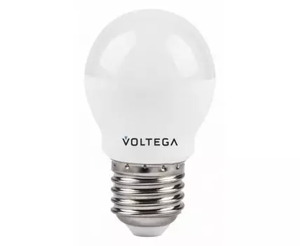 Лампа светодиодная Voltega Globe 10W E27 10Вт 2800K VG2-G45E27warm10W