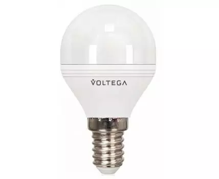 Лампа светодиодная Voltega Simple E14 5.5Вт 4000K VG2-G2E14cold5W