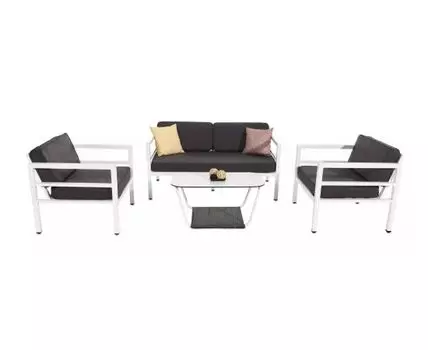 Лаунж-зона Эстелья (коричневый, белый)