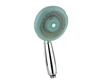 Лейка для душа с подсветкой TIMO SL-3010 color, хром/зеленый