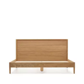 Lenon Кровать из шпона дуба для матраса 160 x 200 см