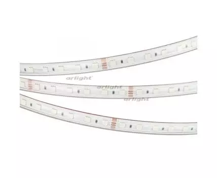 Лента герметичная RTW-PS-B60-12mm 24V RGB (14.4 W/m, IP67, 5060, 5m) (ARL, -)
