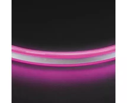 Лента гибкая неоновая NeoLED, розовый, IP65, 240 LED/м, 220V