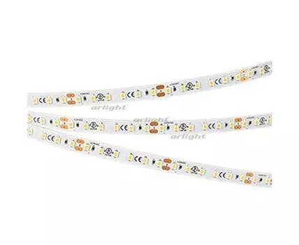 Лента NT-A120-8mm 24V Warm2700 (9.6 W/m, IP20, 3528, 5m) (ARL, Открытый)