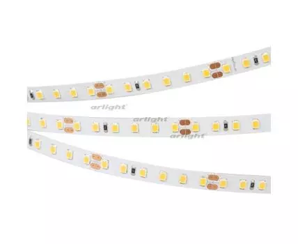 Лента RT-A120-8mm 24V Day5000 CRI98 (9.6 W/m, IP20, 2835, 5m) (ARL, Открытый)