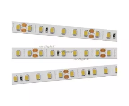 Лента RT-A120-8mm 24V Warm3500 (14.4 W/m, IP20, 2835, 5m) (ARL, Открытый)