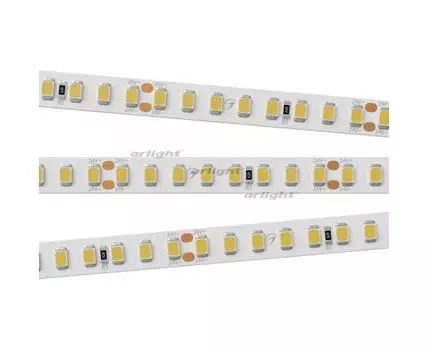 Лента RT-A160-8mm 24V Warm3500 (12 W/m, IP20, 2835, 5m) (ARL, Открытый)