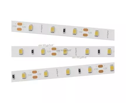 Лента RT-A60-8mm 12V Warm3000 (7.2 W/m, IP20, 2835, 5m) (ARL, Открытый)