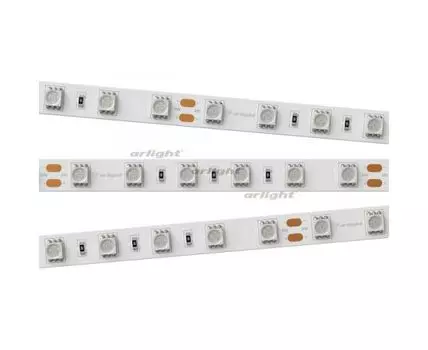 Лента RT-B60-10mm 24V Blue (14.4 W/m, IP20, 5060, 5m) (ARL, Открытый)