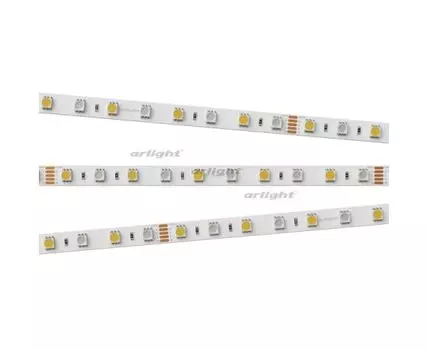 Лента RT-B60-10mm 24V RGBW-Warm (14.4 W/m, IP20, 5060, 5m) (ARL, Открытый)