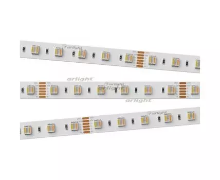 Лента RT-B60-12mm 24V RGBW-MIX-5-in-1 (20 W/m, IP20, 5060, 5m) (ARL, Открытый)